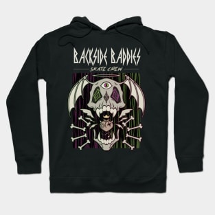 Backside Baddie Skull Angel - Dark Hoodie